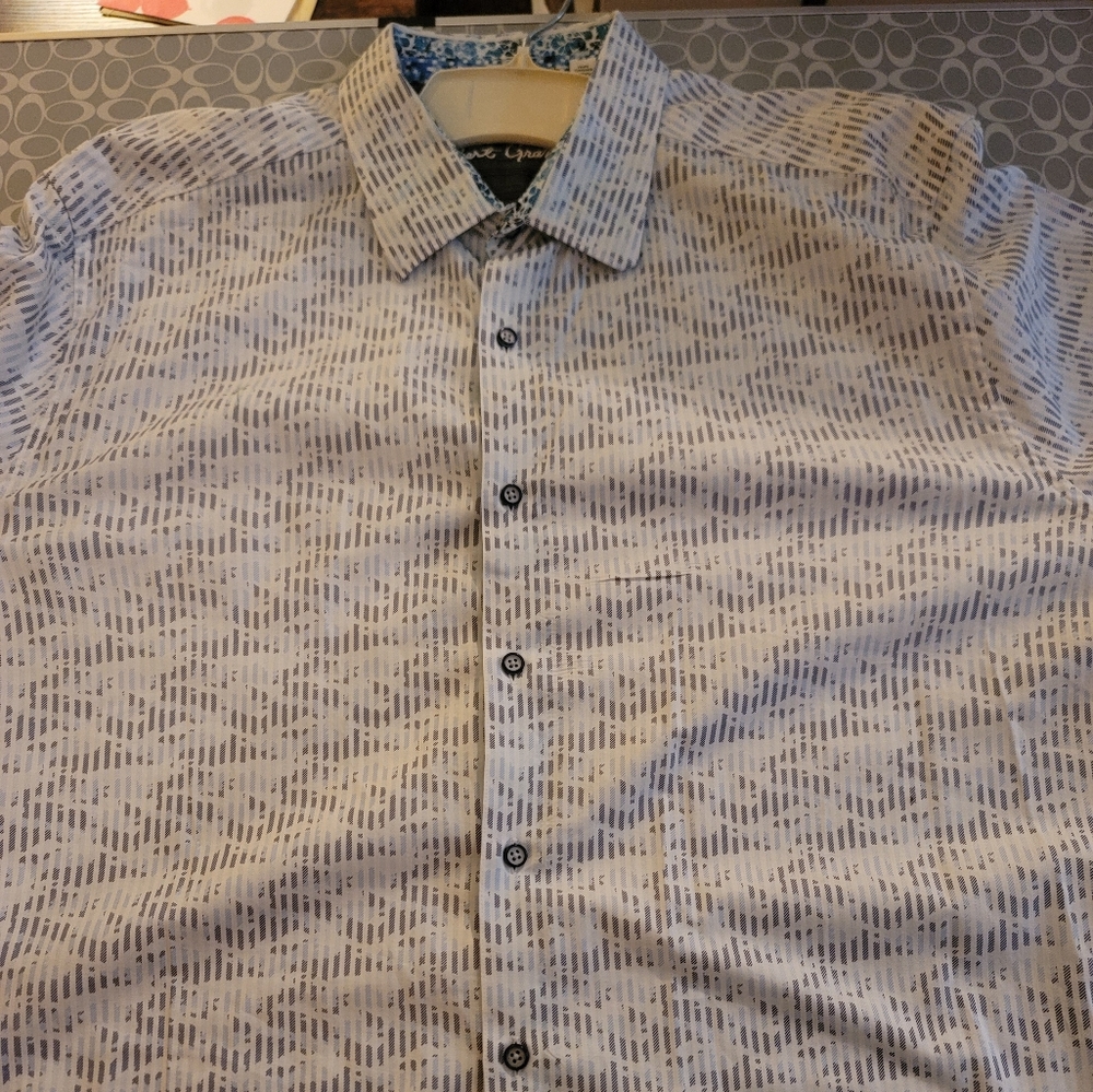 Robert graham mens 3xl long sleeve shirt